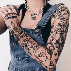 Women's Tattoo Sleeve