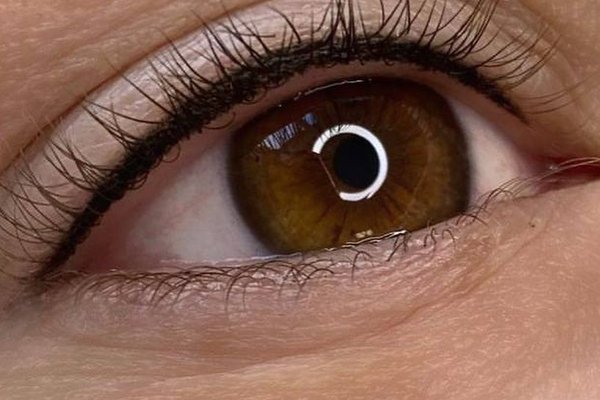 Natural interlash eyeliner tattoo