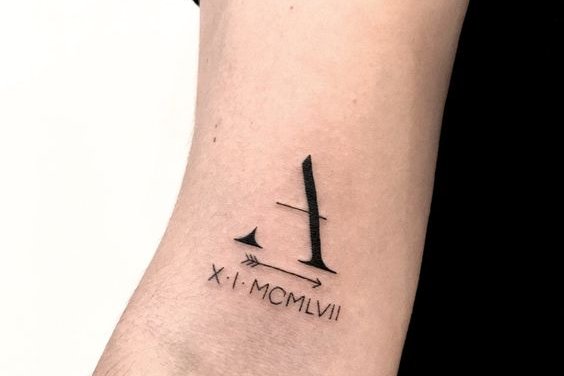 Мужские мини тату (25)