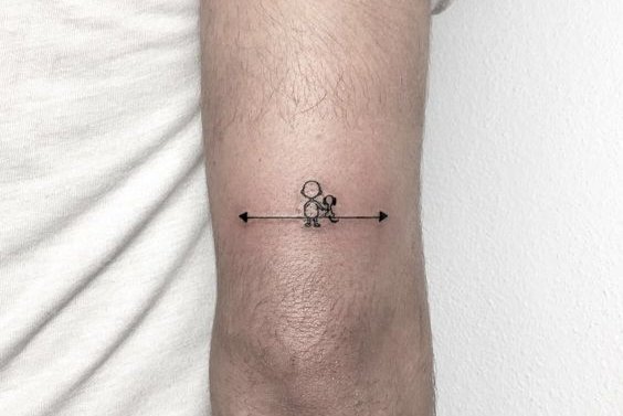 Мужские мини тату (18)