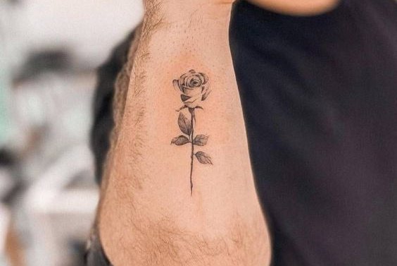 Мужские мини тату (7)