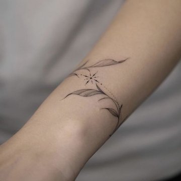 Тату на запястье (15)