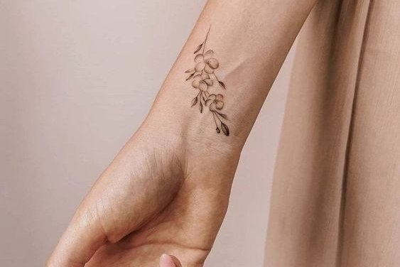 Тату на запястье (28)