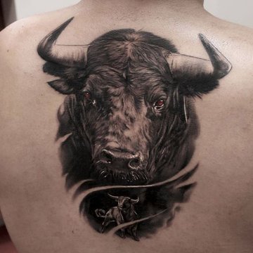 мужские тату на спине (15)