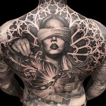 мужские тату на спине (28)