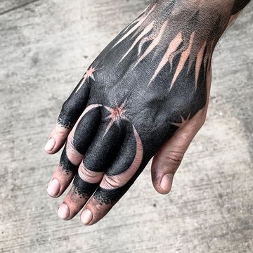 мужские тату на пальцах (8)