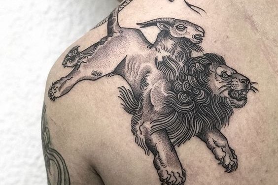 мужские тату на спине (13)