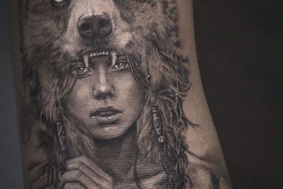 тату коренных американцев (27)