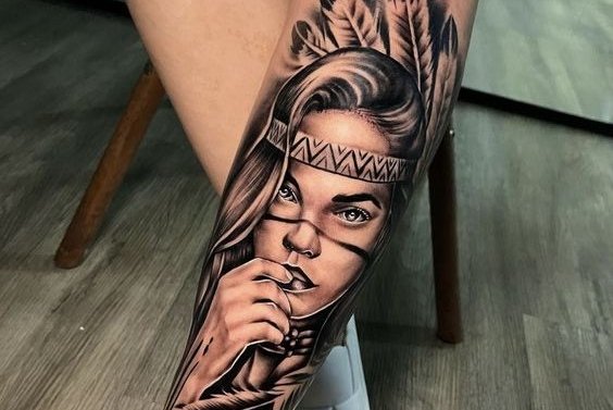 тату коренных американцев (19)