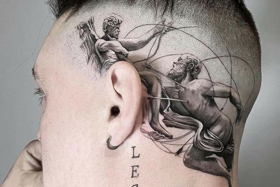 тату на голове (21)