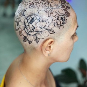 тату на голове (23)