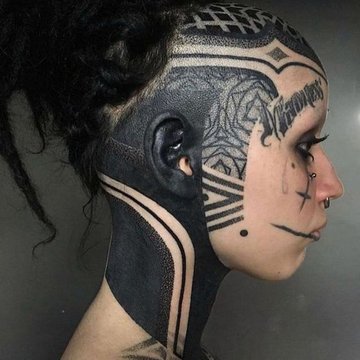 тату на голове (24)