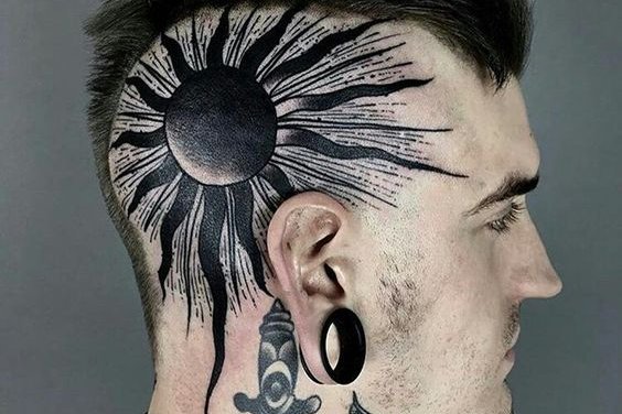 тату на голове (26)